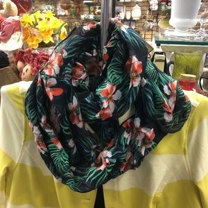 Old Navy floral infinity scarf